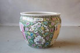 This is a collection of some of our favorites!. 20th Century Chinese Hand Painted Fish Bowl Planter Or Jardiniere At 1stdibs
