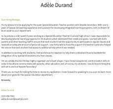 Special Education Teacher Cover Letter Examples, Samples & Templates |  Resume.com
