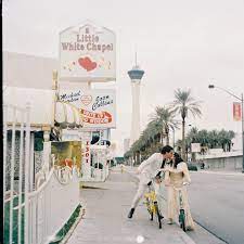 Quick & easy purchase process! Little White Wedding Chapel Elvis Ceremony Gaby J Photography