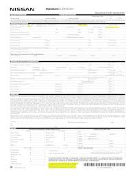 Fill out the form below and you will be contacted within one business day by one our. Nissan Credit Application Fill Out And Sign Printable Pdf Template Signnow