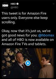 Hbo Twitter Account Marketing Hbo Max On Amazon Fire Hbomax