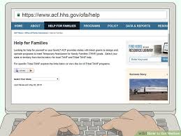 how to get welfare with pictures wikihow