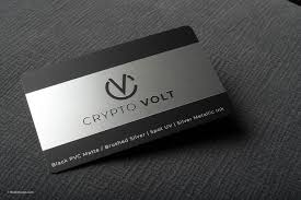 Stand out among competitors and get noticed with frosted plastic business cards. Black Pvc Business Cards