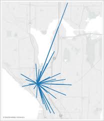 Create Maps That Show Paths Between Origins And Destinations