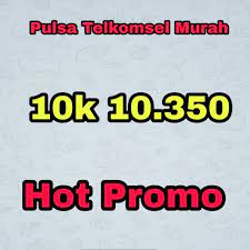 Yuk, cek selengkapnya di bawah promo telkomsel Pulsa Telkomsel Murah 10k Hot Promo Shopee Indonesia