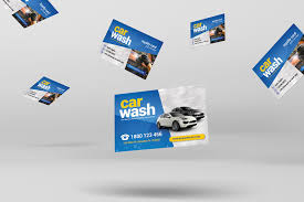 If you offer samples, they will have an opportunity to talk with you and learn more about your company. Car Wash Business Card Template V2 Psd Ai Vector Brandpacks