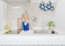 are tile kitchen countertops in style?