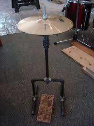 How To Make A Hi Hat Stand Hi Hats Drum Diy Hat Stand