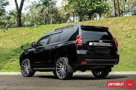The toyota prado, officially known as the toyota landcruiser prado, joined the toyota land cruiser prado has a number of different wheel and tyre options. Toyota Landcruiser Prado Hybrid Forged Series Hf6 1 Vossen Wheels