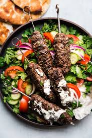 Beef Kofta Kababs With Tzatziki The Modern Proper Recipe In 2020 Beef Kofta Recipe Kofta Recipe Mediterranean Recipes