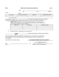 Lincoln insurance agency is a chicago auto insurance agency, proudly serving illinois drivers with affordable auto insurance since 1955. Sr 22 Form Pdf Fill Out And Sign Printable Pdf Template Signnow
