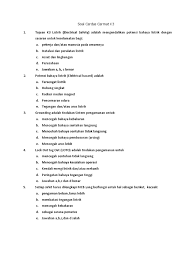 Soal ujian ak3u terdiri dari soal pilihan ganda, essay, studi kasus dan isian. Soal Essay K3lh Dan Jawabannya Pigura