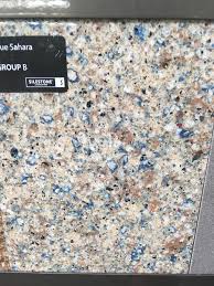 Sahara Red Blue Granite Or Quartz In Real Life At Home Depot Blue Granite How To Dry Basil Red And Blue