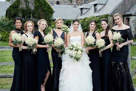 Hailey Baldwin Was The Maid Of Honor At Sister Alaia Baldwin S Wedding This Weekend Sister Wedding Bridesmaid Black Bridesmaid Dresses