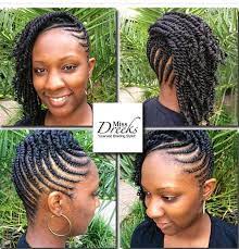 The Best Braid Size For Length Retention Without Damage Natural Hair Twists Natural Hair Styles Natural Hair Updo
