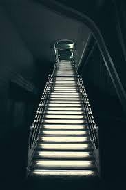 Get the best deals on stairs & railing. Hd Wallpaper Silver Stair And Rail Stairs Lighting Exit Architecture Staircase Wallpaper Flare