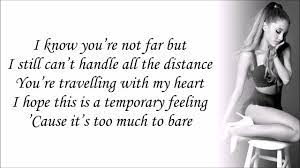 Maybe you would like to learn more about one of these? Ariana Grande My Everything With Lyrics Youtube
