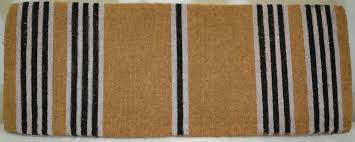 Black And White Striped Doormat Rug Imports Decor Black Stripes Doormat Black Decor Door Mat Contemporary Door Mats