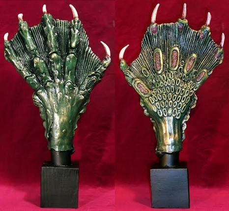 Creature from the Black Lagoon Hand Sculpture and Replicas
