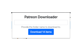 Patreon video downloader