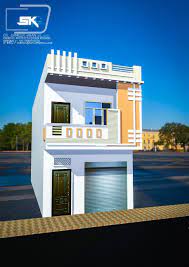 Which is the best exterior design for a small house? Modern Small House Exterior Design In India Decoomo