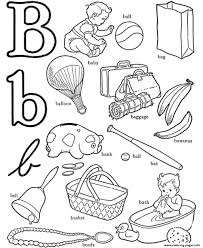 There are eight types of vitamin b, including: B For Words Alphabet S3b0c Coloring Pages Printable