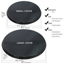 Electric stove burner zu spitzenpreisen. Black Set Of 4 Reston Lloyd Electric Stove Burner Covers Appliances Large Appliance Accessories Rayvoltbike Com