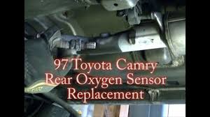 (sorry.i forgot the oxygen burns hotter than gasoline,and the o2 sensor heats up more giving a lower voltage. 1997 Toyota Camry V6 Rear Downstream Oxygen O2 Sensor Remove Replace Youtube