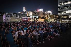 Free performances run march through october. Houston Gets Its First Fancy Outdoor Movie Theater It S All About The Rooftop At This London Import