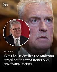 Lee Anderson reminded that the MP's...