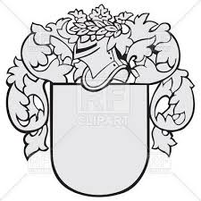 Australian Coat Of Arms Black And White Medieval Coat Of Arms With Knights Helmet And Shield 48160 Download Royalty Free Vector Clipart Eps Free Vector Clipart Vector Artwork Coat Of Arms