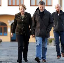 German chancellor angela merkel , her husband joachim sauer and head of the central council of jews in germany charlotte knobloch attend the leo baeck award at the adlon hotel november 6. Angela Merkel And Husband Jaochim Sauer Take A Break In Italy Daily Mail Online
