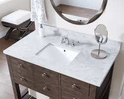 Small grey bathroom ideas with sink in cutout animations 2021. U1611 White Rectangular Porcelain Sink