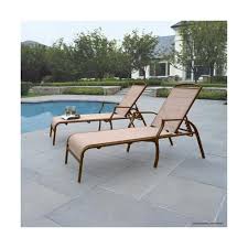 Mainstays Chaise Lounges Sand Dune 2 Set Tan Steel Outdoor Patio Furniture New Pool Lounge Chairs Pool Chaise Lounge Patio Lounge Chairs