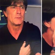 German boss joachim low has apologised for his embarrassing ballsy moves after live tv cameras caught him putting his hands down his trousers and smelling his fingers. Joachim Low Spotted Sniffing Sweaty Armpits In Another Scratch And Sniff Incident Daily Star