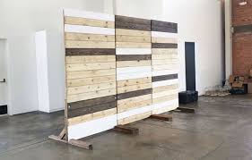 Pallet boards have been turned into pieces which have been select to install the whole floor just to gain a platform bed setup! Pallet Backdrop Photobooth Backdrop Wood Wall Rental San Diego