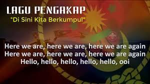 Bendera dan lagu pengakap malaysia. Lagu Pengakap Lirik Di Sini Kita Berkumpul Youtube