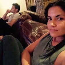 Marika Dominczyk and Scott Foley