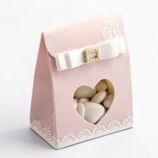 Sachet A Dragees Shabby Chic Decoration Mariage Et Reception Shabby Chic Shabby Favor Container