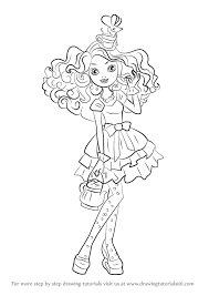 Print ever after high coloring pages for free and color our ever after high coloring ️🌈! Learn How To Draw Madeline Hatter From Ever After High Ever After High Step By Step Drawing Tutorials