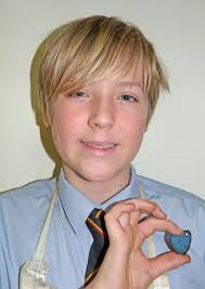 Year 8 boys from Woodlands Academy make pieces of jewellery