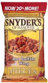 Artificially flavored sourdough hard pretzel. Snyder S Of Hanover Hot Buffalo Wing Pretzel Pieces 12 Oz Kroger