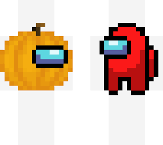 There S A Pumpkin Among Us Minecraft Skin After seeing the episode we just had to draw her. there s a pumpkin among us minecraft skin