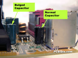 Image result for bulging capacitors