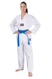 Traje de taekwondo kwon kampfsportanzug. Taekwondoanzug Taekwondo Dobok Taekwondo Anzug Basic We Love Your Sport