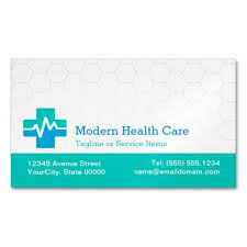 Make a huge impression for a low cost! Modern Medical Health Care White Green Blue Business Card Magnet Zazzle Com Medical Health Care Blue Business Card Magnetic Business Cards