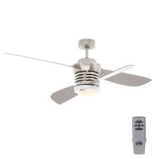 Integrated led brushed nickel ceiling fan with light and remote control with color changing technology. Miere VigilenÅ£Äƒ Respect Ventilator Hampton Bay Lhvpt Net