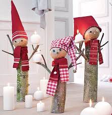 Rondin bois autoclave fraisé ø10 x 300 cm et autres rondins bois extérieur pour bordure de jardin en stock permanent chez idea bois nicolas. Faire Des Peres Noel En Buches De Bois Page 2