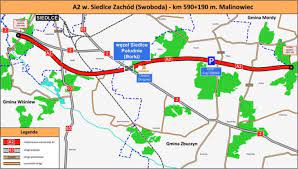Autostrada a2) je diaľnica v poľsku, ktorá vedie od nemeckých hraníc, kde tvorí pokračovanie diaľnice a12, smerom na východ k bieloruskim hraniciam, kde na ňu nadväzuje cesta m1. W 2025 R Na Granicy Z Bialorusia Zakonczy Sie Budowa A2 Inzynieria Com