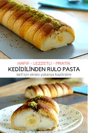 Videolu Anlatim Kedidili Biskuviyle Rulo Pasta Videolu Tarifi Nasil Yapilir Bu Tarifin Videolu Anlatimi Ve Deneyenlerin Fotograflari Bur Pastalar Yemek Tarifleri Yemek Ve Yeme Icme